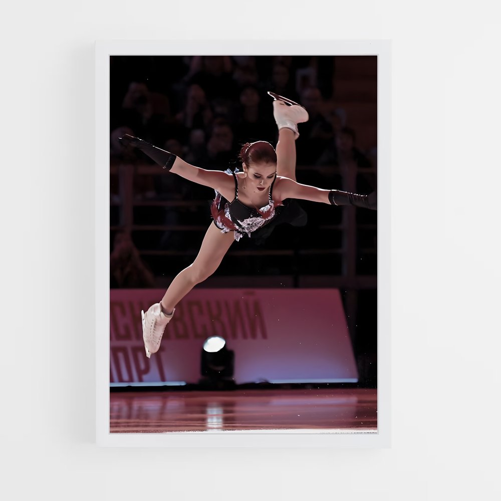Poster Alexandra de trusova – affiche Patinage artistique (vue 3)